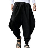 Camisa Haroun, Pantalones Casuales Para Hombre Hakama Samura