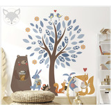 Vinilos Decorativos Infantiles Arboles Animales Aib 31 Al 40