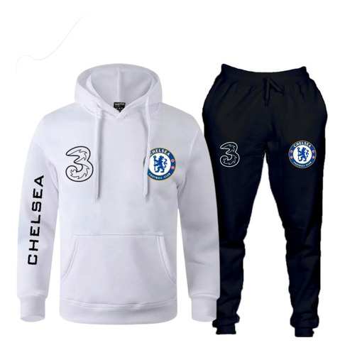 Conjunto Moletom Blusa De Frio+calça Chelsea Adulto Juvenil