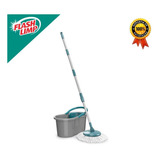 Mop Fit Giratório Balde Com 8 Litros Mop5010 Flash Limp