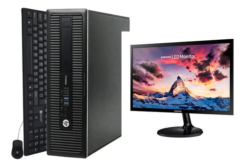 Pc Hp 600 G1 I5-4570 8gb 256gb Ssd & Monitor Samsung Grado A