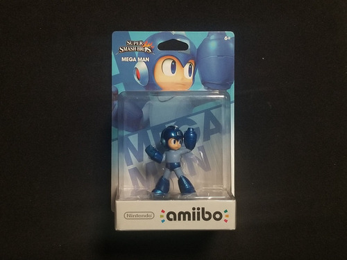 Amiibo Mega Man - Smash Bros - Con Caja