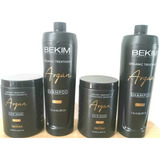 Combo Kit 2 Masc Argan X1kl + 2 Shampoo Argan X 1200lt