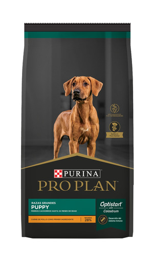 Alimento Pro Plan Optistart Puppy Para Perro Cachorro De Raza  Grande Sabor Pollo En Bolsa De 13kg