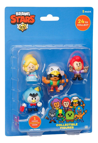 Figuras Coleccionables Brawl Stars Original Vulcanita X5