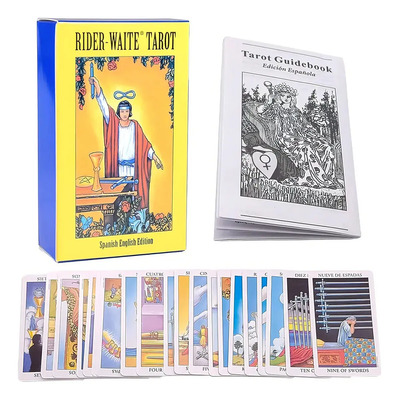 Carta Tarot Español+ingles Rider Waite Principiante Con Guía Lagom Juego Completo De Baraja Rider Tarot 78 Hojas 22 Arcanos Mayores 56 Arcanos Menores Perfecta Para Reuniones Familiares\u002FAmigos\u002FJugador | MercadoLibre
