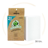 30 Un. Supergreen Esponja Limpadora Extra Resistente Ecomais