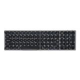 Teclado Inalámbrico Plegable Bt Portable Teclado Size De B