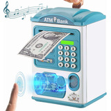 Alcancia Electronica Automatica Caja Fuerte Billetes Monedas