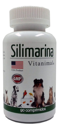 Silimarina Vitanimal Suplemento Perro Y Gato 90 Comprimidos