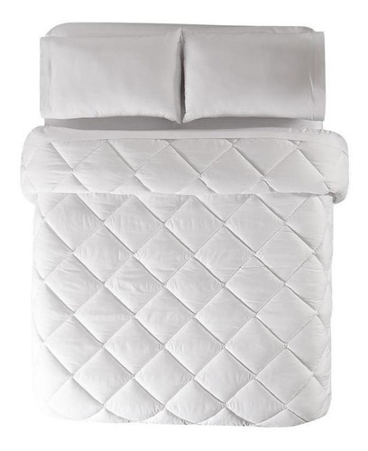 Edredon Blanco Matrimonial Duvet Voluminoso Vianney