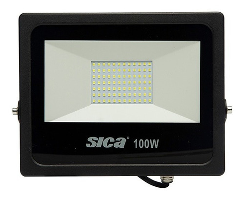 Reflector Led Sica 100w Pro Smd 7600lm Luz Fria 6400°k