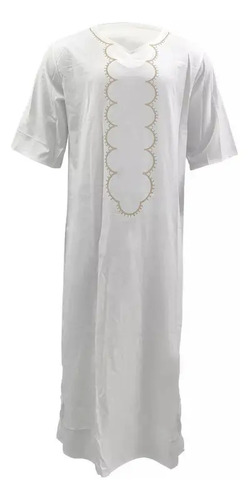 Ropa Musulmana Árabe De Manga Corta For Hombres -