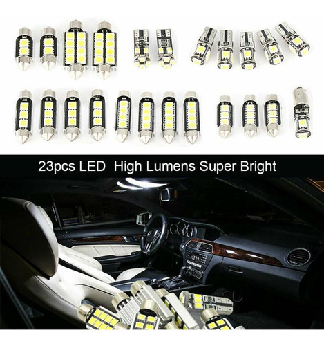 Kit De Led Para Interior Cajuela Placa Bmw Serie 3 E90