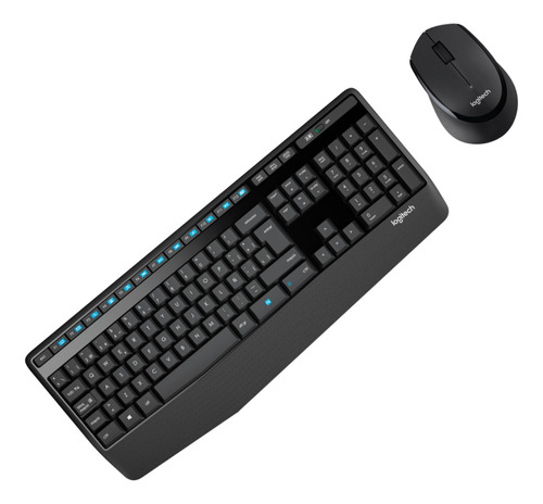 Logitech Mk345, Combo Inalámbrico Teclado Multimedia Y Mouse