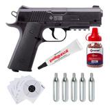 Pistola Crosman 1911 Bb Co2 350 Balines 5 Tanques 12gr Xtrem