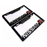 Par (2) Portaplacas Nissan Se- R Sentra Kicks Xtrail Máxima