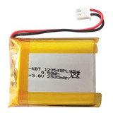 Bateria De Polimero De Litio 123545 3,8 V 2500 Mah