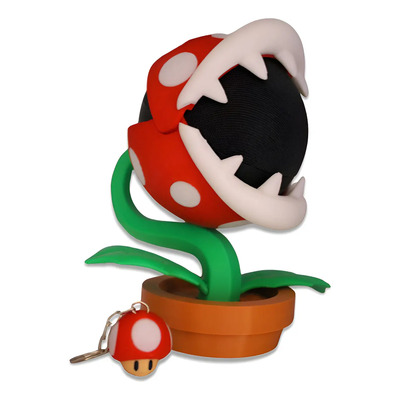 Base Alexa Echo Dot 4° 5° Mario Bros Plantapiraña Printworks | Meses sin interés