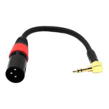 Xlr A Cable De Sonido De Micrófono Esté De 3.5 Mm 1/8  