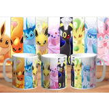 Taza De Ceramica Pokemon Mascotas