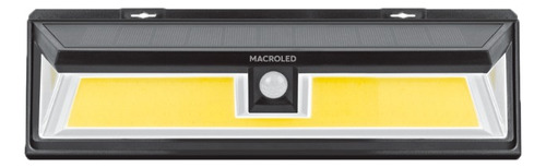 Reflector Solar Macroled Sensor Movimiento 10w ip65 Calido