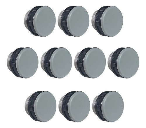 Tapon Ciego Gris 22mm 10 Pzs Am-e