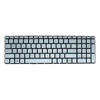Teclado Para Hp 15-ef2500la 15-dy1024wm 15-dy1091wm Tpn-q222 Plateado Español Latinoamérica