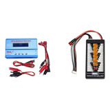 E Cargador De Batería Lipo Imax B6 80w Xt60 + B6ac Lipo Ch E