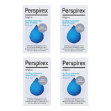 4 Un. Desodorante Roll On Perspirex Unissex Original 20ml