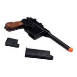 Lanzador Airsoft Retro Luger 6mm G12 Resorte Xtm C