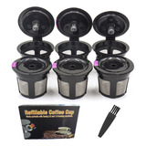 Cápsulas Con Filtro Reutilizable K Para Keurig, 6 Piezas