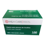 Agujas Pluma Insulina H&d X 100