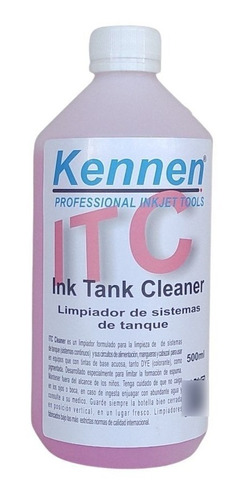 Limpiador De Sistemas Continuos Y  Dampers Itc Kennen 500ml