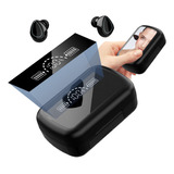 Audífonos In-ear Inalámbricos Bluetooth 5.3 Con Espejo Negro