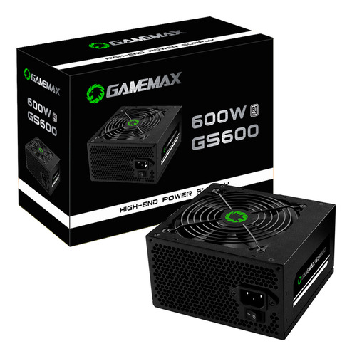 Fonte 600w 80 Plus White Gamemax Gs600