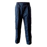 Pantalon Trabajo Poplin Cargo Forro Polar Azul