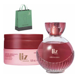 Kit Liz Intenso Colonia + Creme Hidratante Corporal 250 G