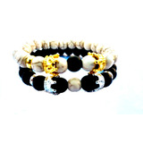 Pulsera Pareja Coronas King Amor Distancia Mayoreo