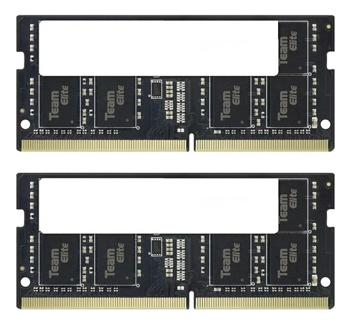 Teamgroup Elite Sodimm Ram Ddr4 16 Gb (2 X 8 Gb) 3200 Mhz