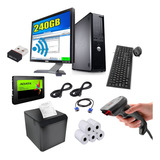 Kit Punto De Venta Pos Barato Pc 8gb Ram +lector+miniprinter