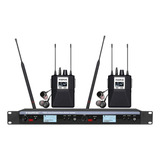 Palpeal Pm601 Uhf Dual Channel Stereo Wireless In Ear Monito