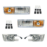 Kit Faros De Niebla Jetta-golf A3 93-98 Halógeno Msi