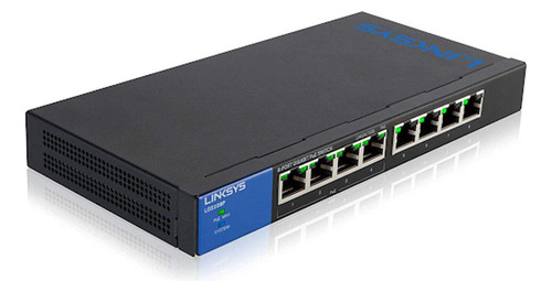 Switch 8 Puertos Gigabit Poe Linksys Lgs108p