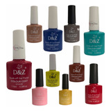 Kit De Esmalte Em Gel Uv D&z  10 Un (você Escolhe As Cores)