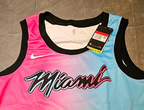 Camiseta Nike Nba Miami Heat Original Basquet 