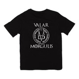 Remeras Infantiles Game Of Thrones Valar |de Hoy No Pasa| 4v