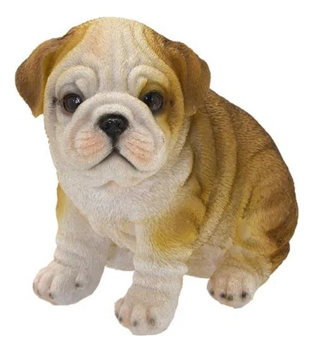 Cachorro Decorativo Escultura De Resina Pet Para Decoração Cor 239-162