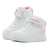 Tenis Bota Niña Bubble Gummers Jucca Blanco/rosa 14-19