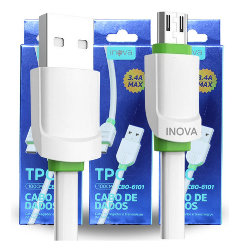 10 Cabo Usb Carregador Celular Atacado Para iPhone Android 